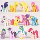 12pc/set Fresh Unicorn little Horse Animals ponies Toys Baby Infant Girls Toys Birthday Gift