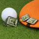 1Pc Dollar Bill Golf Ball Marker Hat Clip Ball Markers Golf Hat Clips Golf Ball Marker Holder