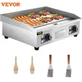 VEVOR commercial electric grill 26 "iron plate grill 3200W electric flat top grill stainless