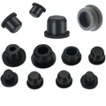 Black Silicone Rubber Plugs Cap Plug T-shaped Foot Pad 3 3.5 4 4.5 5 5.5 6 6.5 7 7.5 8 8.5 9 10 11