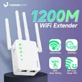 WODESYS 1200Mbps Wifi Repeater Wireless Extender Wifi Booster 5G 2.4G Dual-band Network Amplifier