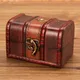 Small Jewelry Storage Treasure Rustic Wooden Box Case Vintage Handmade Chest