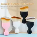 Foundation Makeup Brush Base Black S Shape Synthetic Fiber High Quality Curved Blush Powder