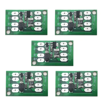5pcs Solar Generator Charge Controller Auto Light Control Circuit Switch Lithium Battery Charging Board DIY Garden Street Lamp