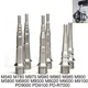 1Pair Bicycle Titanium Pedal Spindle Fit For Shimano XT 540 XTR 975 980 IPD9000 8000 Ultra Light