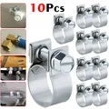 10pcs Jubilee Hose Clamp Fuel Line Clamp Water Pipe Clip Sealing Welding Clip For Fuel Pipe Diesel