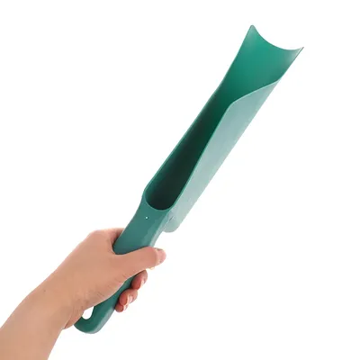 Gutter Drain Cleaning Scoop Plastic Ergonomic Handle Garden Tool Multifunctional Wide Mouth Fallen Leaves Home Non Slip Portable