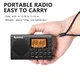 Digital LED Portable Radio AM FM SW Digital Display Large Screen Stereo Radio Timing Alarm Clock MP3