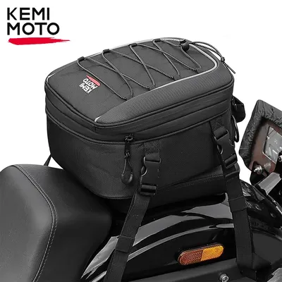 Motorcycle rear seat luggage on sale