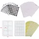 Disposable Eyelash Glue Holder Foil Pallet EyeLash Extension Eye Pads Lashes Glue Sticker Stand on