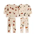Fashion Baby Clothes Set Spring Autumn Toddler Baby Girl Casual Tops Sweater + Pants Baby Boy