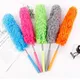Electrostatic Dust Duster Telescopic Flexible Stainless Steel Household Feather Duster Cleaning Tool