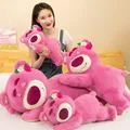 40cm Disney Toy Cute Plush Toys Pillow Cartoon Strawberry Bear Plush Doll Girls Kawaii Anime Bear