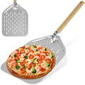 Pala per Pizza da 12 pollici pala per Pizza in lega di alluminio pala per Pizza perforata