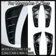 Car Front Wheel Air Vent Fender Bumper Side Trim Cover Canard For Mercedes C-Class W205 C63 C180