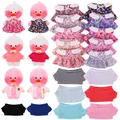 30cm Kawaii Cafe Duck Doll Clothes T-shirts Dress Unique Design Lalafanfan Duck Doll Animal Toys