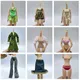 Many kinds Of Clothes Fur Coat Top Dress Pants For 30cm Doll Monster High School Doll Licca Doll