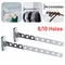Stainless Steel Clothes Rack Hook with 8/10 Holes Foldable Clothes Hanging Rod Multi-Purpose Clothes