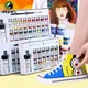 Marie’s Dope-Dyed Fiber Permanent Fabric Paint Set 12/36 Colors 10ml Textile Acrylic Paints For DIY