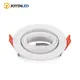 Round Aluminum Lamp Holders LED Ceiling Light GU10 LED Spotlight MR16 Downlight Fittings Frame