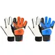 1Pair Football Goalkeeper Gloves for Kids Latex Football Goal Keeper Mitts Anti-collision Non-slip