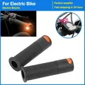 Turn Signal Handlebar Light Bicycle Upgrade Handle Grip Cover with Lamp for Electric Bike Parts