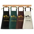 Kitchen Apron with Hand Wipe Pockets Waterproof and Oil Proof for Cooking Baking Chef's Favorite