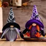 Simpatici gnomi di ragno bambola di peluche gnomi di vampiro per la decorazione di Halloween