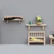 1:12 Dollhouse Miniature Wall Shelf Hanging Rack Storage Shelf Model Home Furniture Decor Toy Doll