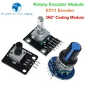 TZT 360 Degrees Rotary Encoder Module Rotary Potentiometer Analog Knob Module KY-040 RV09 Rotary