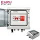 500V 1 Input 1 Output Solar photovoltaic PV Combiner Box With Lightning Protection DC Fuse MCB SPD