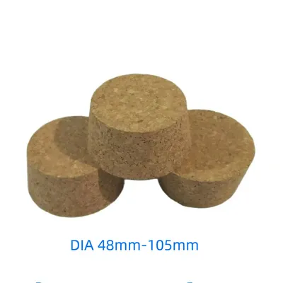 3Pcs/lot DIA 48mm-105mm Cork Wine Bottle Stopper Reagent Bottle Stopper Glass Bottle Sealing Bottle Pudding Bottle Ceramic Cap