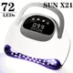 NEW 320W High Power UV LED Nail Lamp For Manicure 72LEDS Gel Drying Machine With Large LCD Touch
