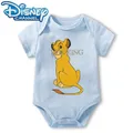 Baby Clothes Bodysuit for Newborn Infant Jumpsuit Boys Girls Disney The Lion King Short Sleeves