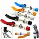 1PC Bicycle Quick Release Aluminium Bike Seat Post Clamp Seatpost Mountain Bike Seat Tube Clamp