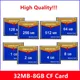 Original CF Card 32MB 64MB 128MB 256MB 512MB 1GB 2GB 4GB 8GB Compact Flash Card Industry CF Card