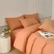 New Design 2024 Top Quality Fabric Jacquard Simple Plain Home Textiles Duvet Bedding Set