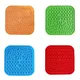Pet Lick Silicone Mat for Dogs Pet Slow Food Plate Dog Bathing Distraction Silicone Dog Sucker Food
