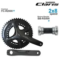 SHIMANO CLARIS R2000 Crankset groupset FC-R2000 50-34T 170mm and BB-RS500 / BB-RS500-PB / BB-RS501