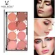 Miss Rose 8 Colors Matte Blush Palette Long Lasting Natural Nude Makeup Face Mineral Pigment Blusher