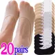 5/20pairs Transparent Summer Invisible Shallow Sox Footsies Liner Trainer Ballerina Women Boat Socks