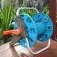 Portable Garden 30M Water Hose Reel Cart Storage Rack Holder Winding Waterpipe Bracket Shaking Tools