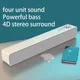 High Quality Home Theater System 4D Stereo Surround HIFI Desktop Soundbox Strip Portable Bluetooth