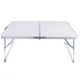 Aluminum Camping Folding Table Breakfast Serving Bed Tray Portable Picnic Table for Camping Hiking