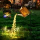 Solar Lanterns Watering CanOutdoor Watering Can Water Lawn Light 36LED Kettle String Light Iron