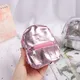 Fashion Mini Knapsack 18 inches Girl Doll Backpack PU Pink Silver Glitter Doll Bag Dolls Accessories