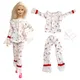 NK 1 Set Lingerie Pajamas Bedroom Clothes for Barbie Doll Outfit Long Bathrobe Clothes 1/6 BJD Dolls