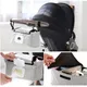 Baby Stroller Organizer Bag Mummy Diaper Bag Hook Baby Carriage Waterproof Large Capacity Stroller