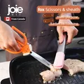 Joie Fox Kitchen Scissors with Sheath Stainless Steel Scissors Cutter Scallion Herb Laver Spices