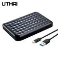 UTHAI Type-c Portable Storage Device Box 2.5 Inch Ssd Solid-State Drive Shell Sata Serial Port
